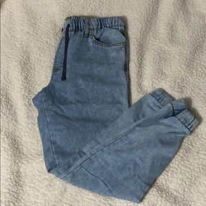 Men’s denim joggers